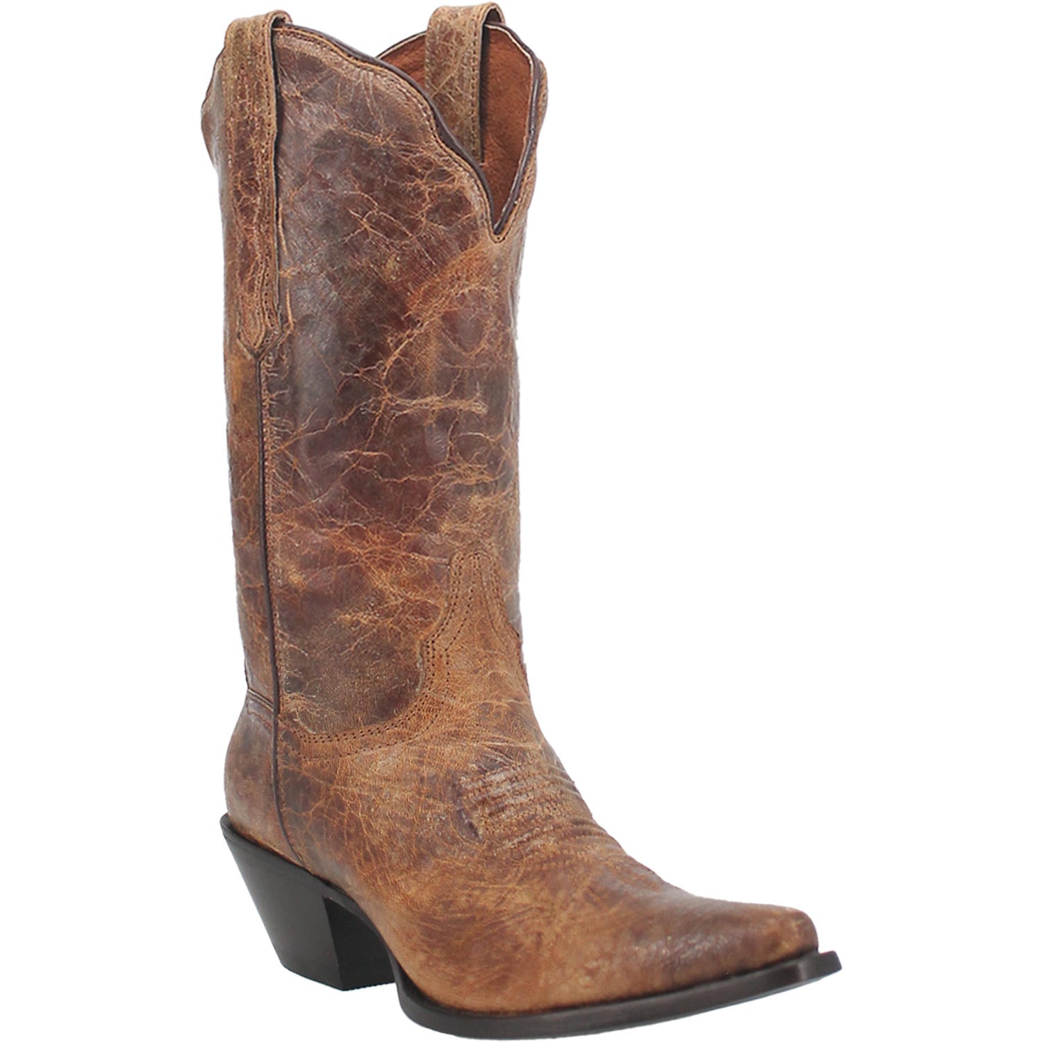 Colleen Brown Distressed Snip Toe