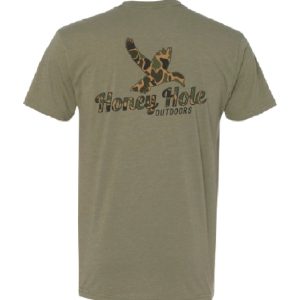 Duck Camo SS Tee- Light Olive