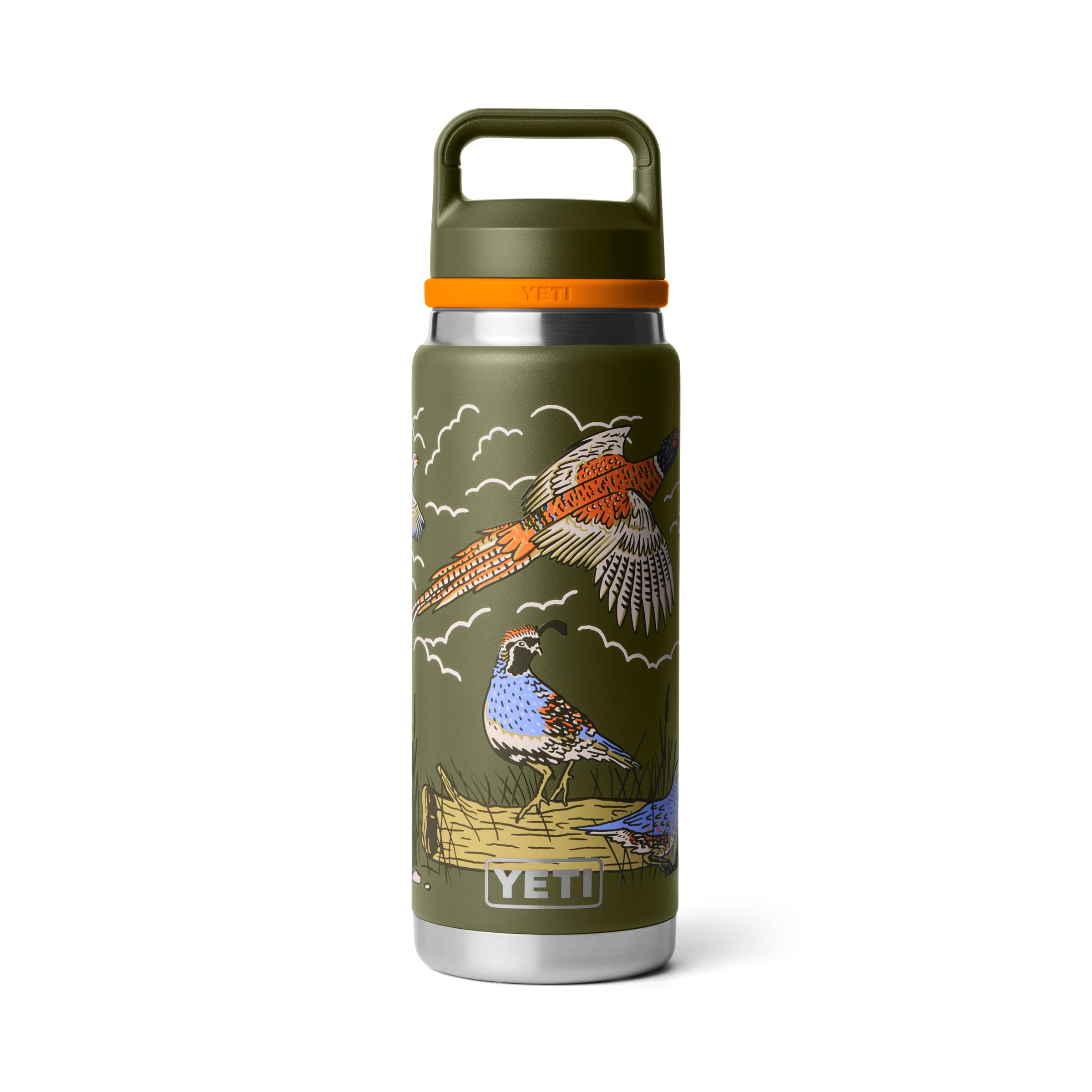 Rambler 26 oz Chug Bottle - Upland Bird Olive