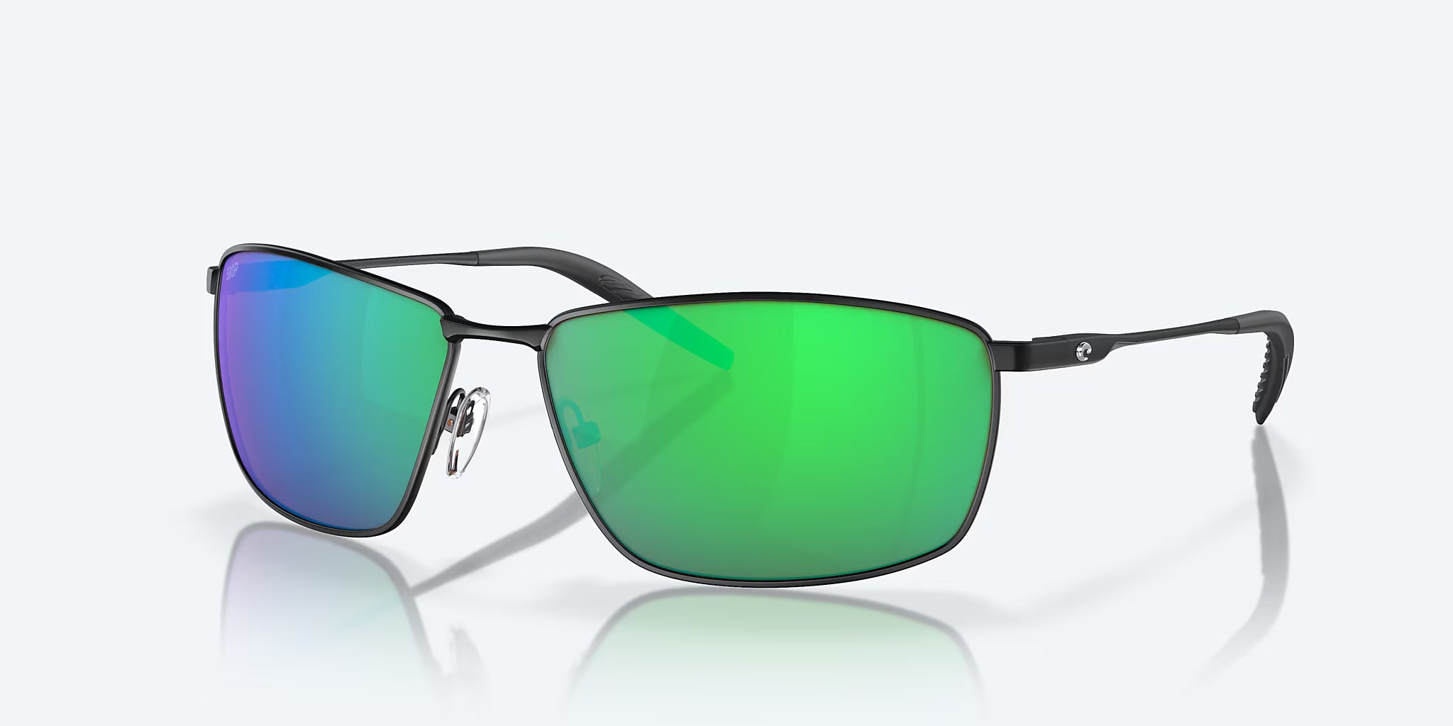 Turret Matte Black Green Mirror Lenses 580P