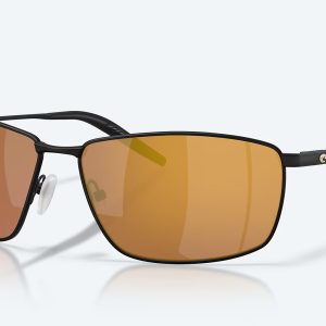 Turret Satin Black Gold Mirror 580P