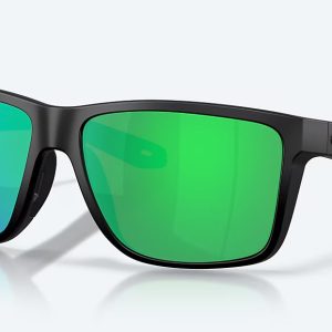 Braodbill II XL Matte Black Green Mirror 580P