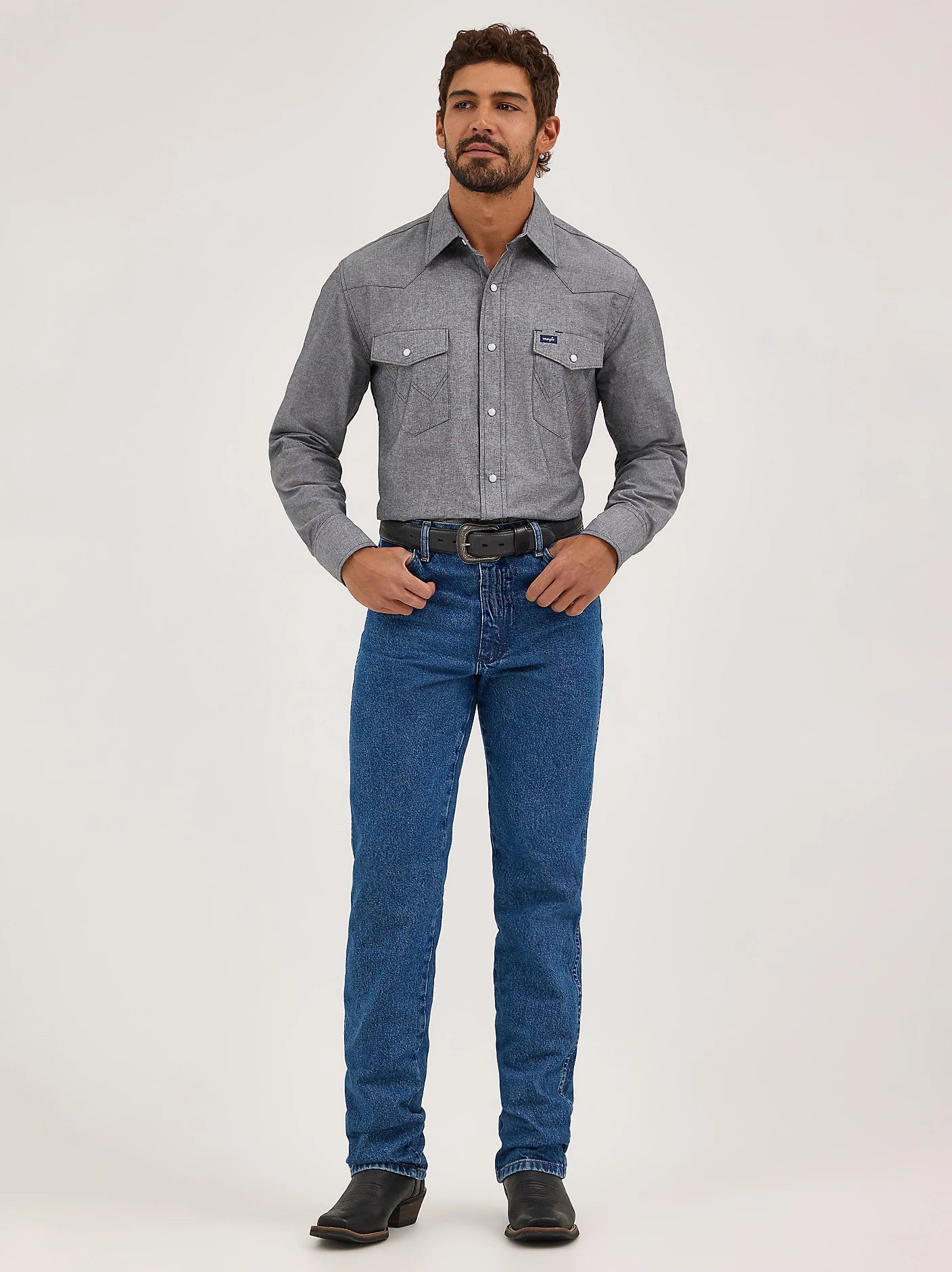 Wrangler Cowboy Cut Slim Fit Jean - Stonewashed