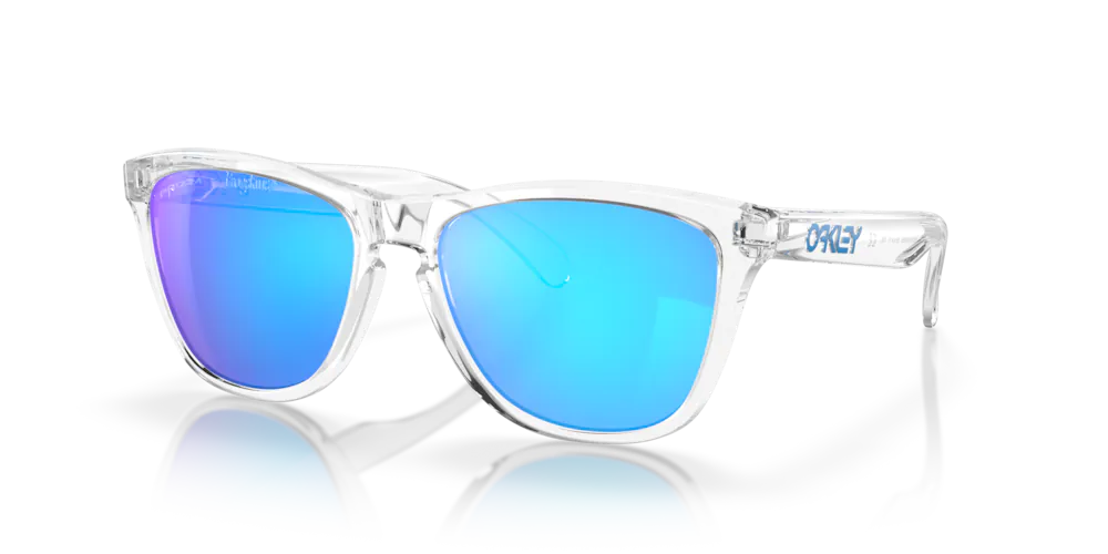 Frogskins™ Prizm Sapphire Lenses Crystal Clear Frame