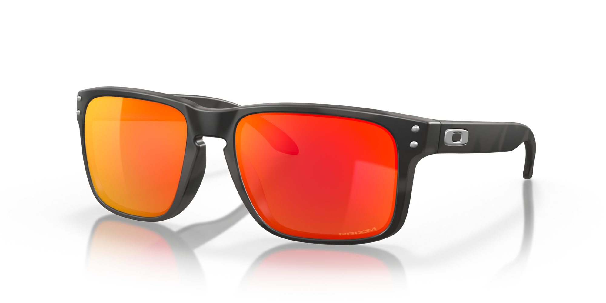 Holbrook Prizm Ruby Lense Matte Black Camo Frame