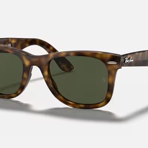 Wayfarer Ease Polished Light Havana G-15 Green