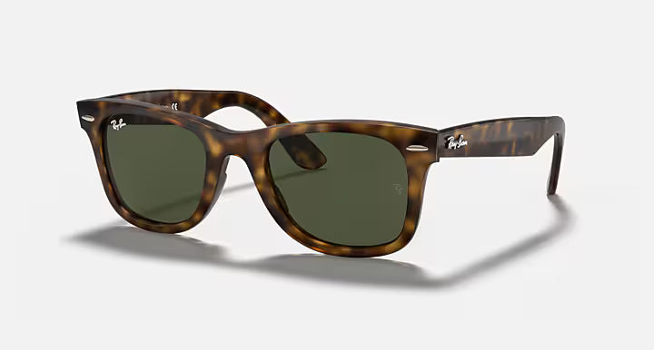 Wayfarer Ease Polished Light Havana G-15 Green