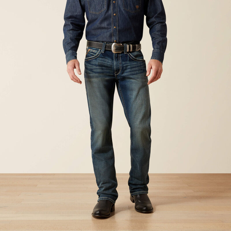 M5 Slim Stretch Adkins Stackable Straight Leg Jean - Lennox
