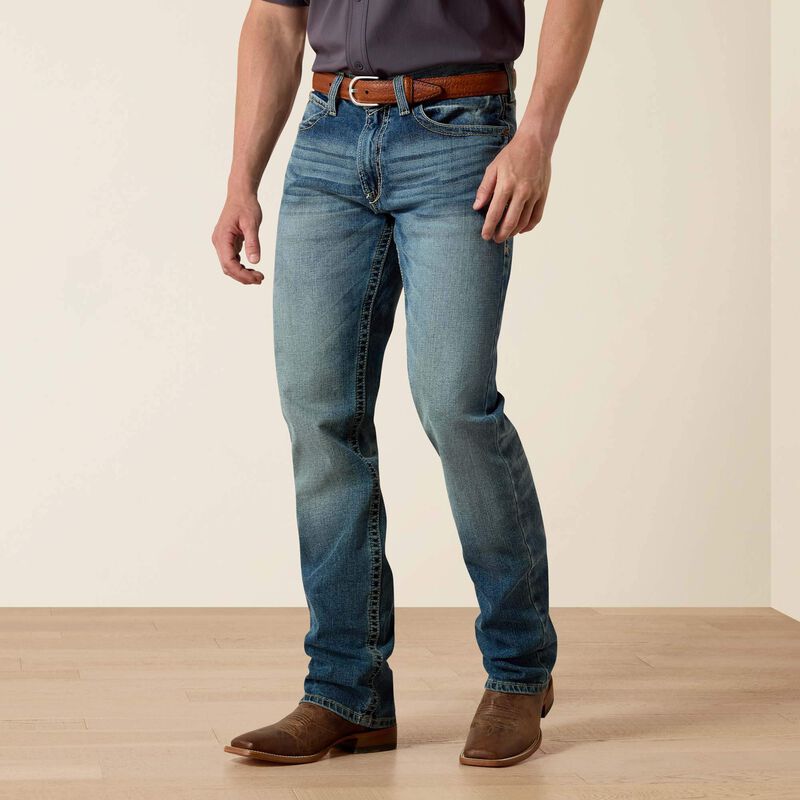 M4 Low Rise Stretch Shoreway Stackable Straight Leg Jean - Dakota