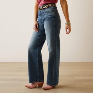 Ultra High Rise Tomboy Wide Jean - Moana