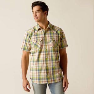 Hinston Retro Fit Shirt - Sandshell