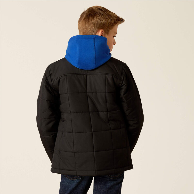 Youth Crius Insulated Jacket - Black - Image 2