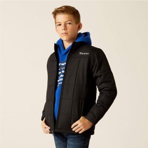 Youth Crius Insulated Jacket - Black