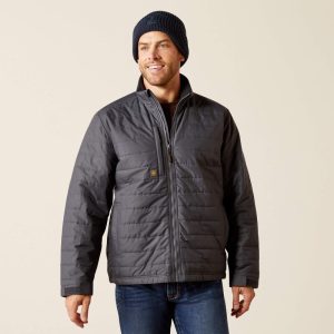 Rebar Cordura Ripstop Lightweight Insulated Jacket - Rebar Grey