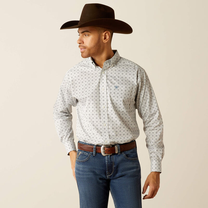 Wrinkle Free Luca Classic Fit Shirt - Light Blue