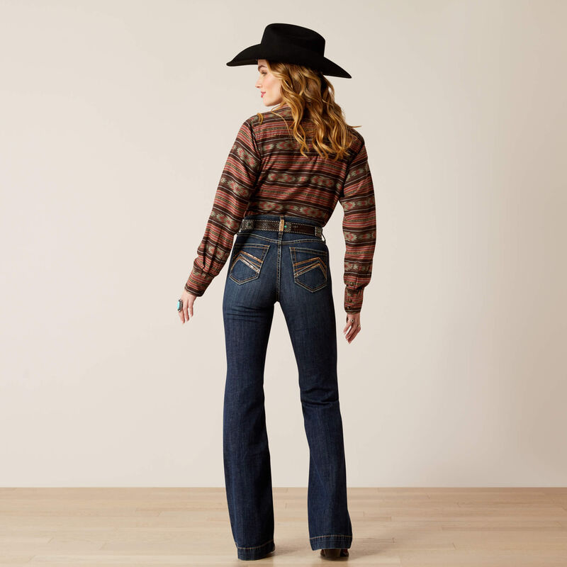 High Rise Kimber Slim Trouser Jeans - Florida