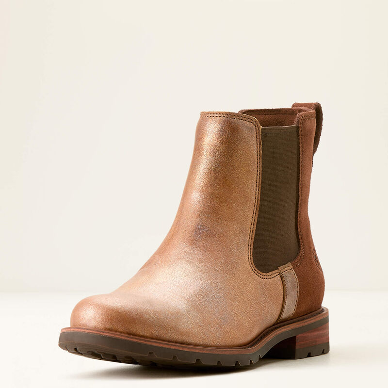 Wexford Chelsea Boot - Metallic Pearl/Polo Brown