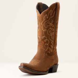 Jukebox Western Boot - Ginger Suede