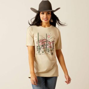 Ariat Horse with No Name T-Shirt - Natural