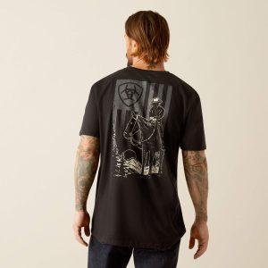 Ariat Big Sky Freedom T-Shirt - Black