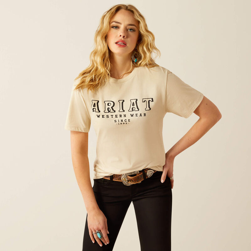 Ariat Western Wear T-Shirt - Natural