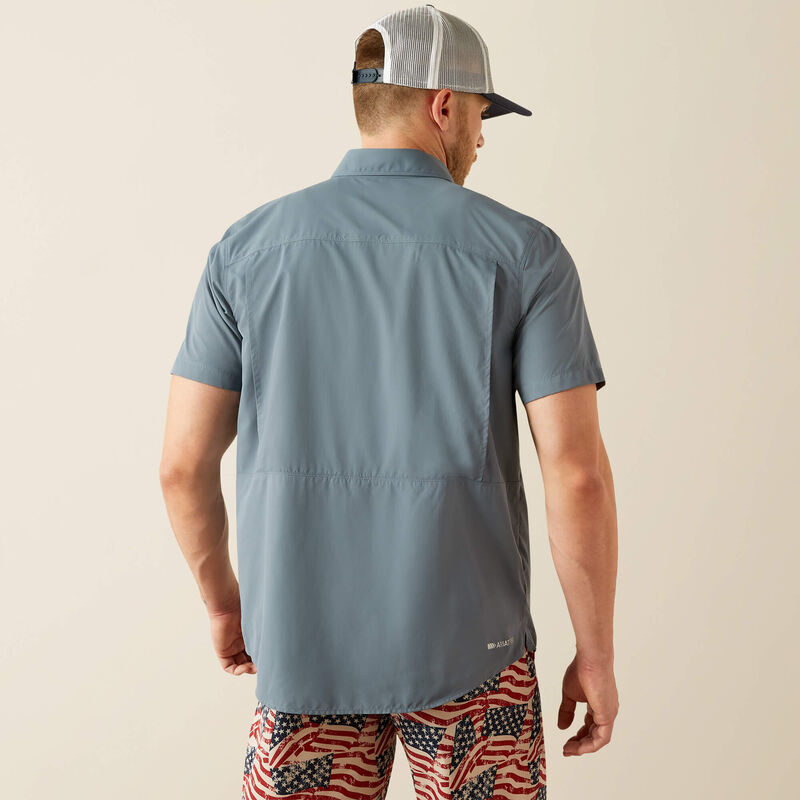 VenTEK Outbound Fitted Shirt - Newsboy Blue - Image 2