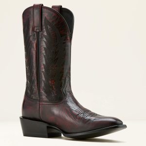Willie Western Boot - Black Cherry