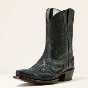 Cate Western Boot - Obsidian