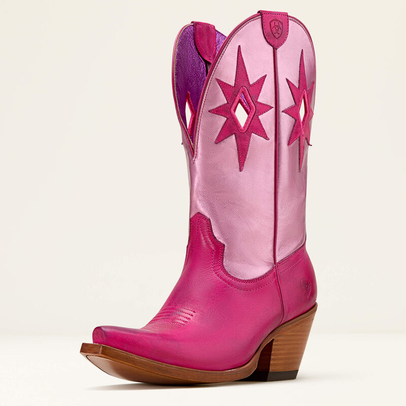 Starlight Western Boot - Diva Pink/Pale Rose Shine