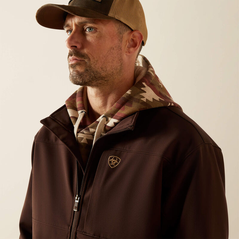Vernon Softshell Jacket - Coffee Bean - Image 4