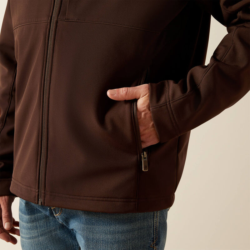 Vernon Softshell Jacket - Coffee Bean - Image 5