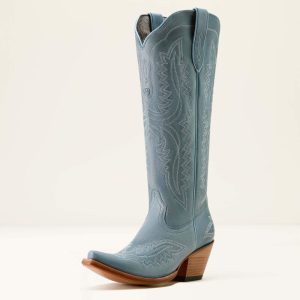 Casanova Western Boot - Vintage Denim