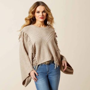 Lia Poncho Sweater
