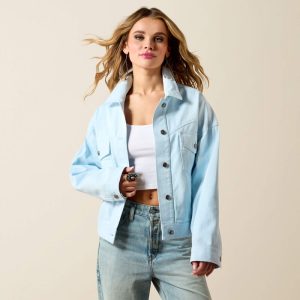 Solar Cotton Twill Jacket - Nantucket Breeze