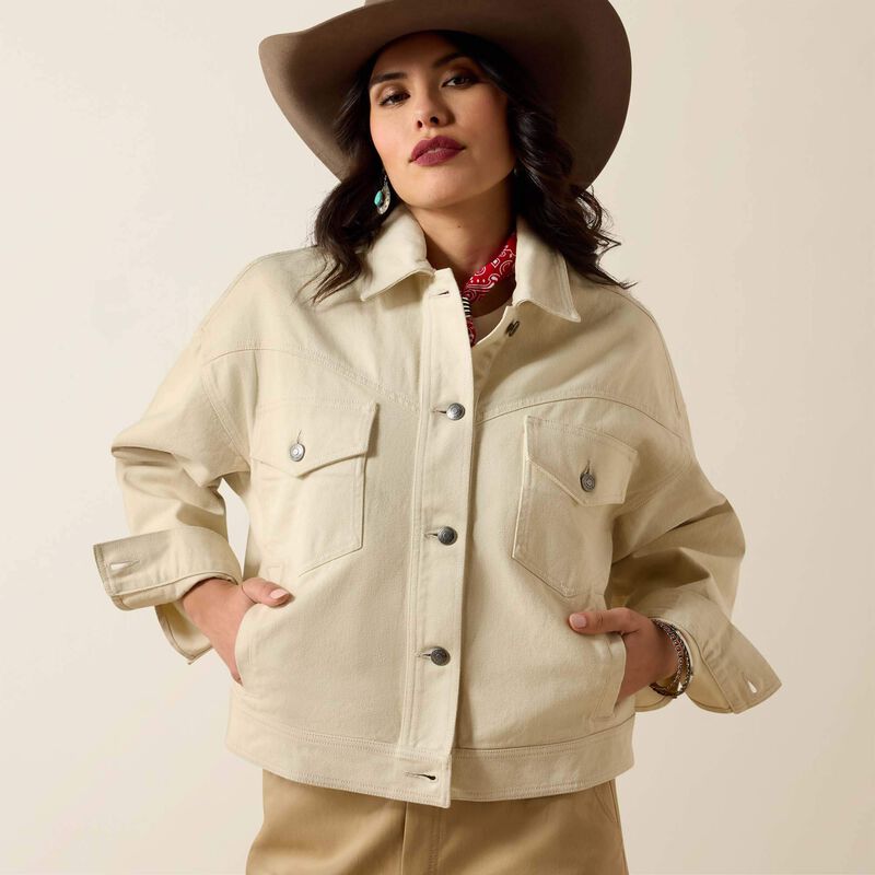 Solar Cotton Twill Jacket - Summer Sand