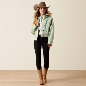 Solar Cotton Twill Jacket - Silt Green