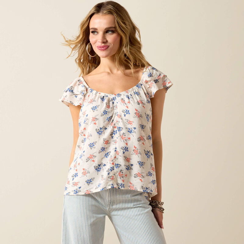 Lynn Top - Floral Print