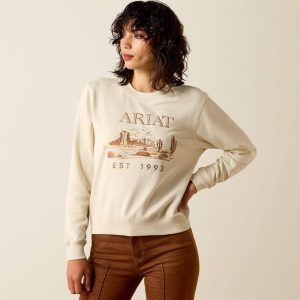Essential Crew Sweatshirt - Summer Sand