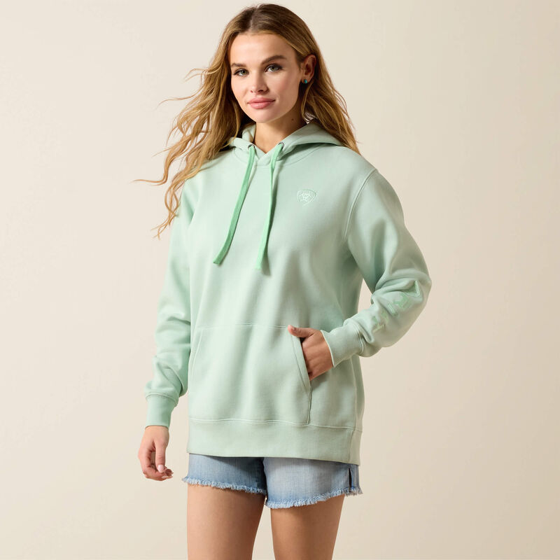 Ariat Logo 2.0 Hoodie - Silt Green