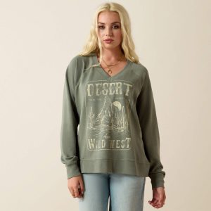 Victoria Sweatshirt - Sea Spray