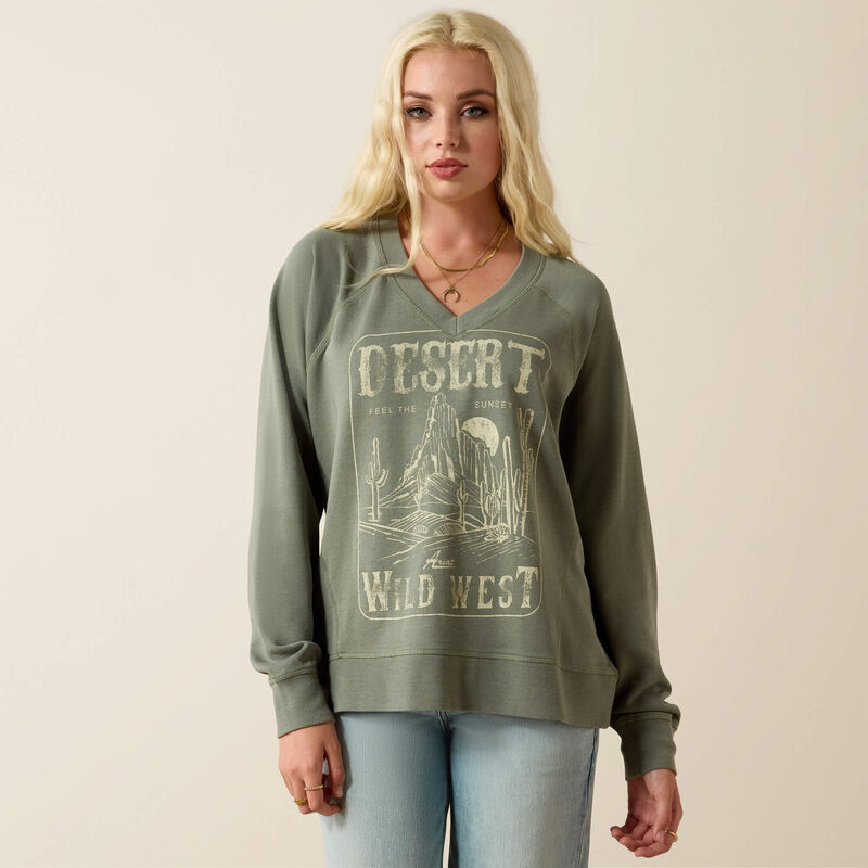 Victoria Sweatshirt - Sea Spray