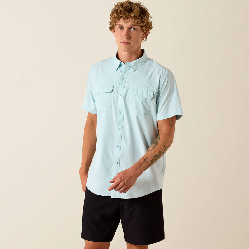 VentTEK Outbound Fitted Shirt - Blue Glow