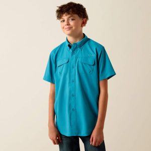 VentTEK Outbound Classic Fit Shirt - Blue Moon Turquoise