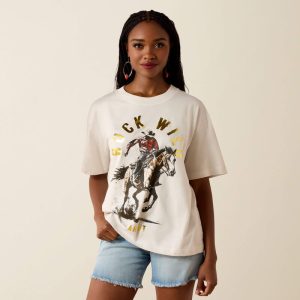 Ariat Buck Wild T-Shirt - Natural