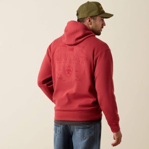 Ariat Archstar Hoodie - Brick Red