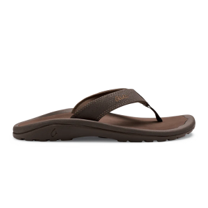 'Ohana Men's Beach Sandals - Dark Java & Ray