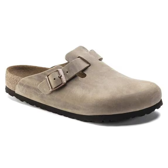 Boston Soft Footbed - Oiled Leather - Tobacco Brown