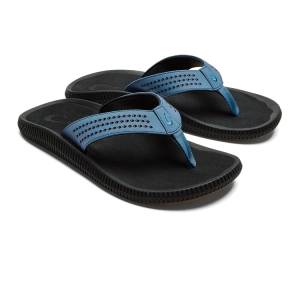 Men's Ulele Beach Sandal - Blue Fog & Lava Rock