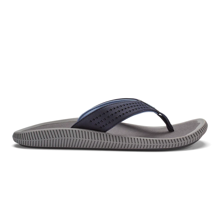 Men's Ulele Beach Sandal - Blue Depth & Charcoal