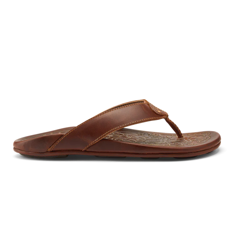 Men's Mekila Leather Sandal - Natural